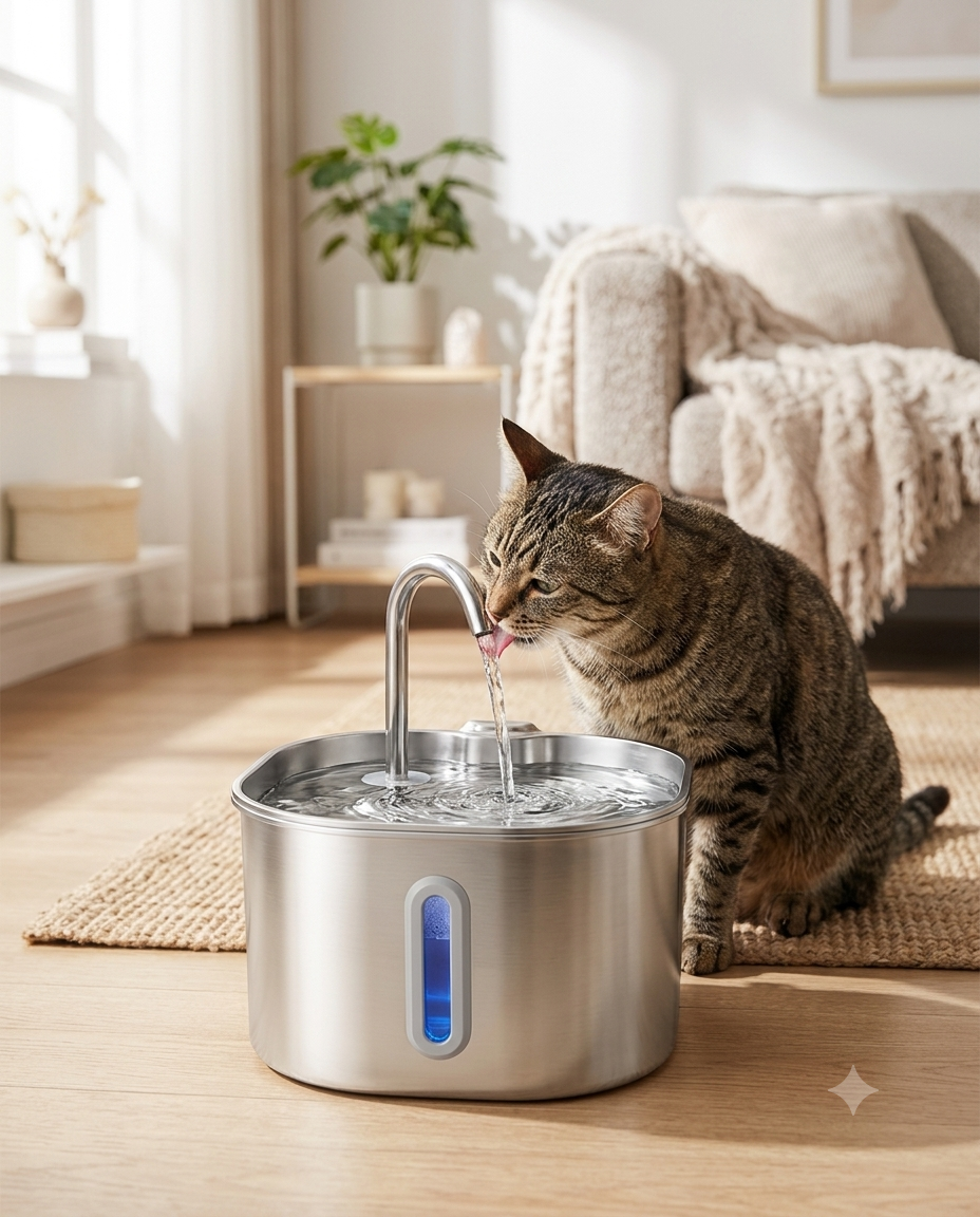 Fontaine à eau filtrante pour chat™ Trendycat
