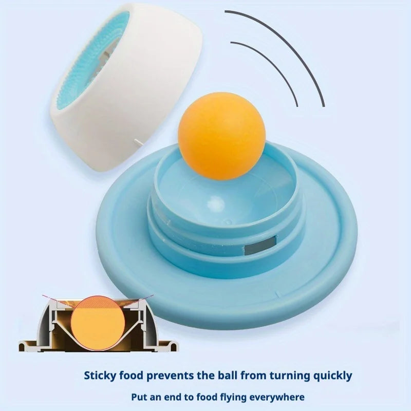 Pet Lick Mat Yogurt Licking Plate Slow Feeder for Dogs & Cats - Interactive Snack Bowl, Promotes Dental Health, Pet Licking Mat Trendycat