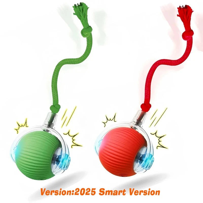 New Cat Interactive Ball Toy,Automatic Rolling Cat Ball Rechargeable,Smart Kitten Interactive Toy,Intelligent Balls Toy for Cat Trendycat
