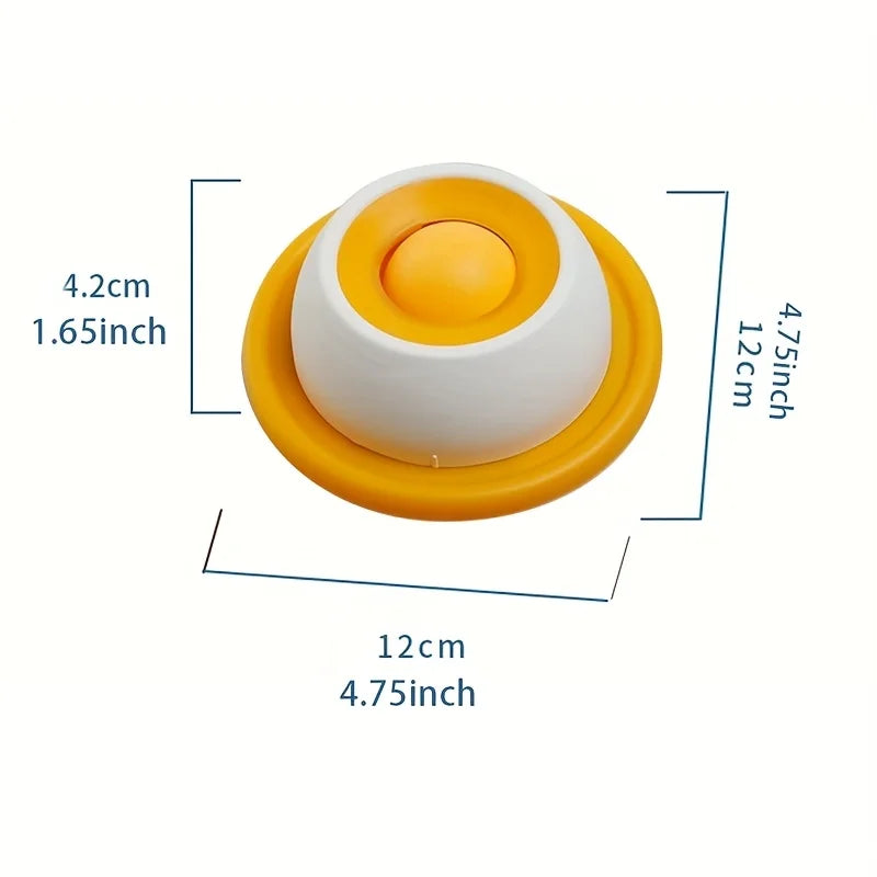Pet Lick Mat Yogurt Licking Plate Slow Feeder for Dogs & Cats - Interactive Snack Bowl, Promotes Dental Health, Pet Licking Mat Trendycat