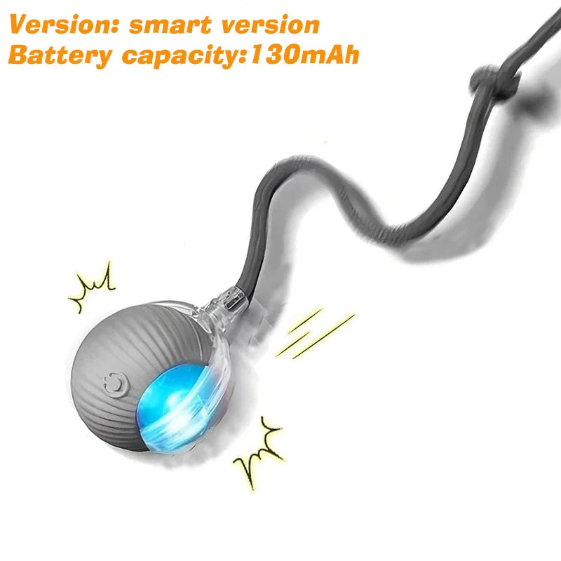 New Cat Interactive Ball Toy,Automatic Rolling Cat Ball Rechargeable,Smart Kitten Interactive Toy,Intelligent Balls Toy for Cat Trendycat