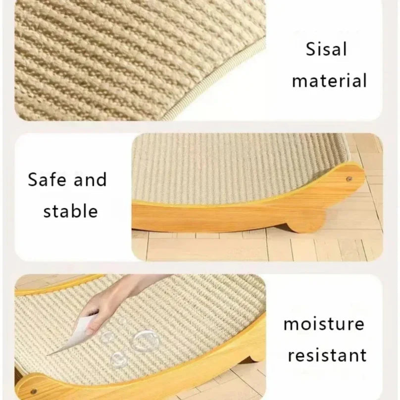 Griffoir bois multifonction avec couchage™ Trendycat