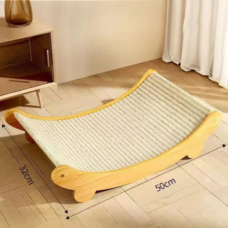 Griffoir bois multifonction avec couchage™ Trendycat
