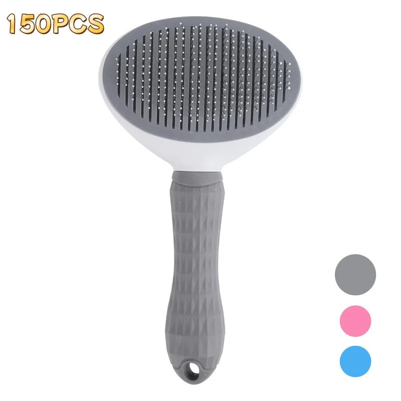 Pet Dog Brush Cat Comb Self Cleaning Pet Hair Remover Brush For Dogs Cats Grooming Tools Pets Dematting Comb Dogs Accessories Trendycat