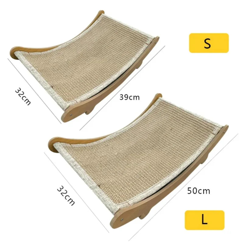 Griffoir bois multifonction avec couchage™ Trendycat