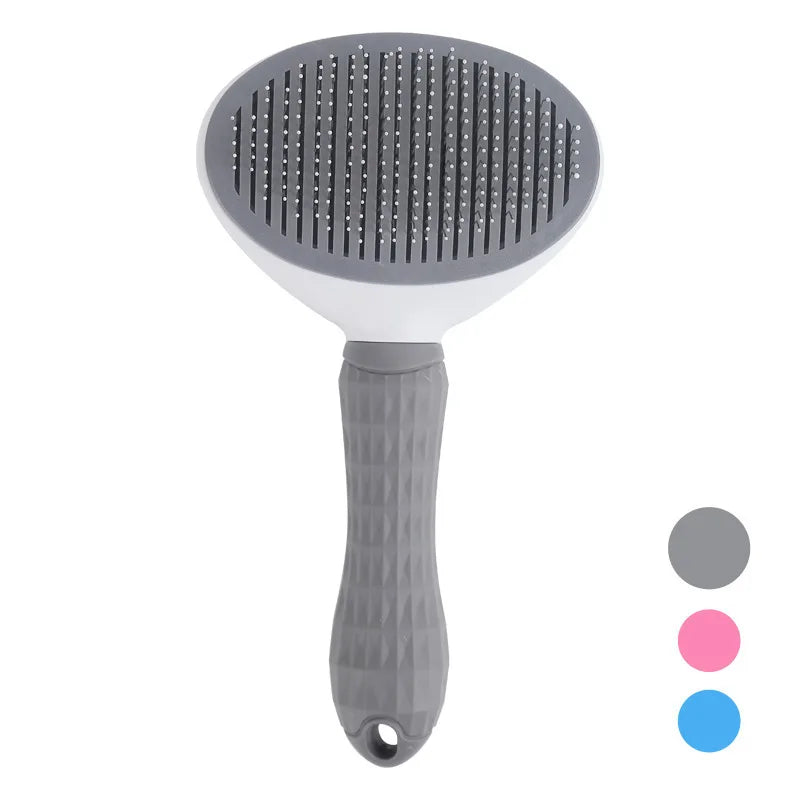 Pet Dog Brush Cat Comb Self Cleaning Pet Hair Remover Brush For Dogs Cats Grooming Tools Pets Dematting Comb Dogs Accessories Trendycat