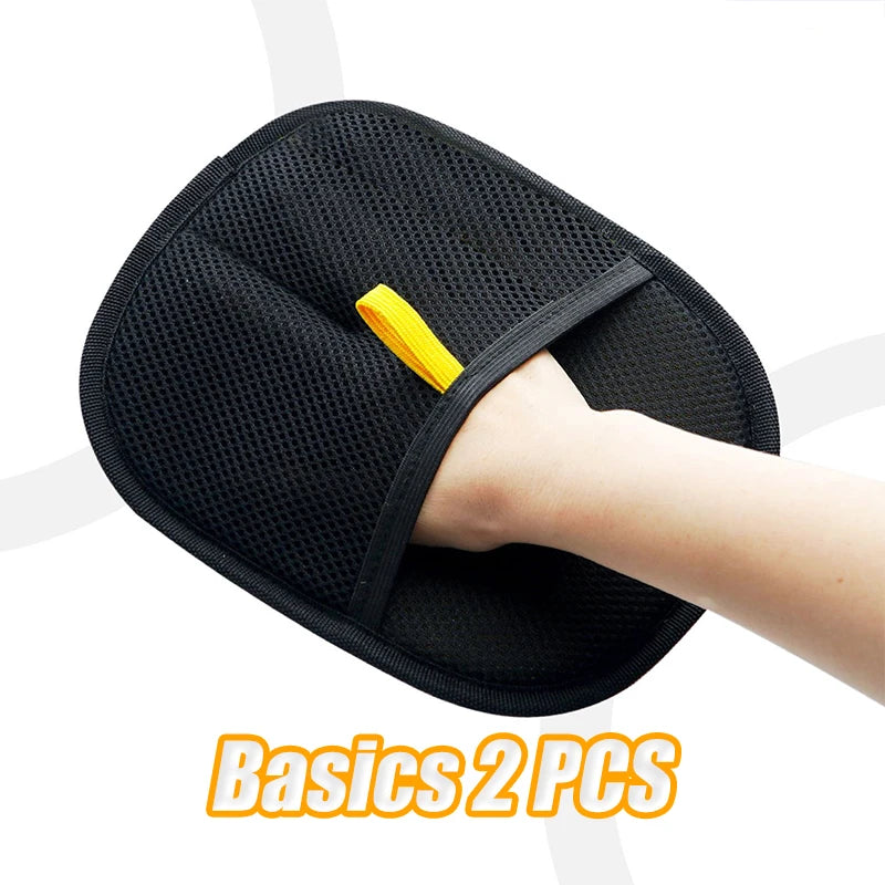 Pet Dog Static Bidirectional Grooming Gloves Reusable Washable Dog Grooming Equipment Multi Functional Pet Product Accessories Trendycat
