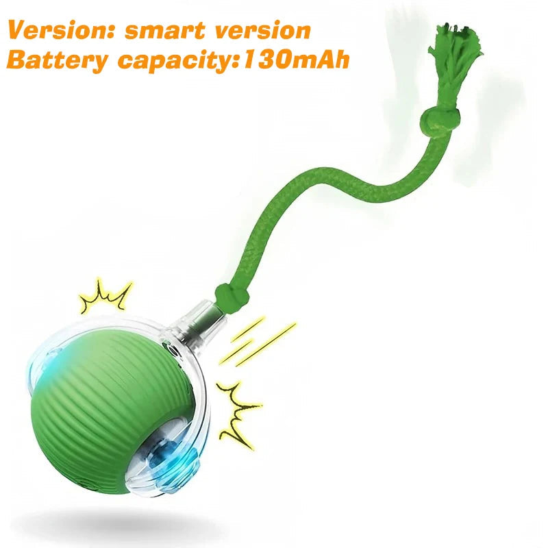 New Cat Interactive Ball Toy,Automatic Rolling Cat Ball Rechargeable,Smart Kitten Interactive Toy,Intelligent Balls Toy for Cat Trendycat