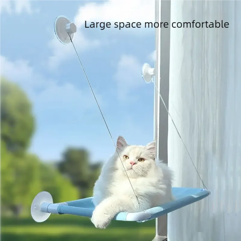 New pet cat hammock hanging cat bed bearing 20 kg comfortable sunny window seat kitten rock climbing frame pet supplies Trendycat